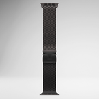 Milanese Loop Chain for iWatch 10 Series (44/45/46/49 MM) (BLACK) Mobile Case by CoverMeUp - Style 2
