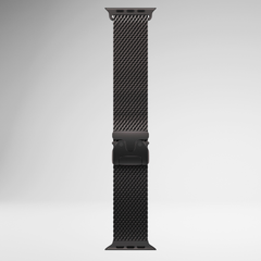 Milanese Loop Chain for iWatch 10 Series (44/45/46/49 MM) (BLACK)