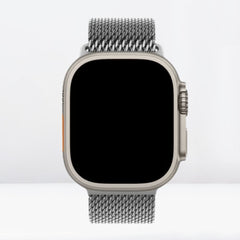 Milanese Loop Chain for iWatch 10 Series (44/45/46/49 MM) (SILVER)