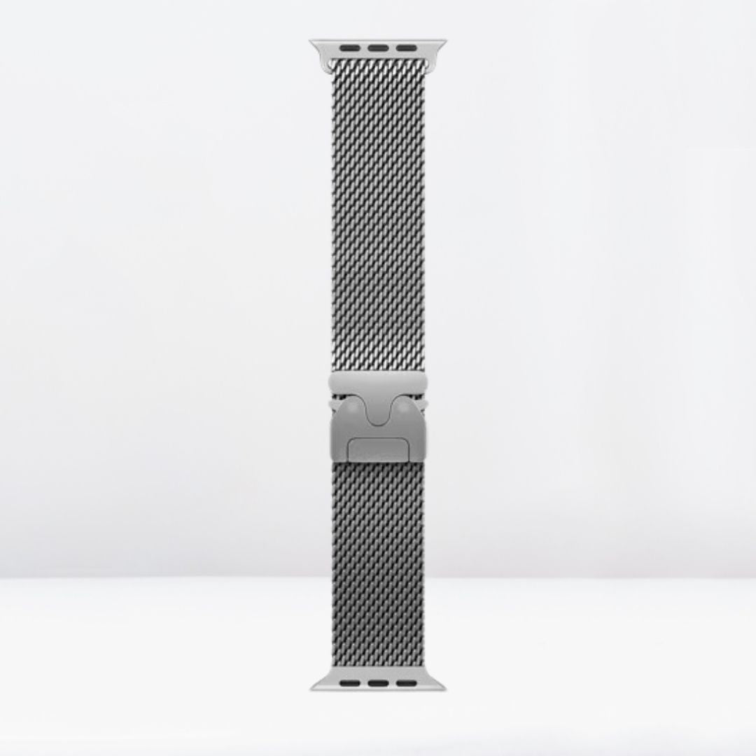 Milanese Loop Chain for iWatch 10 Series (44/45/46/49 MM) (SILVER)