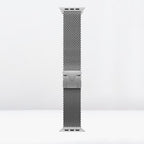 Milanese Loop Chain for iWatch 10 Series (44/45/46/49 MM) (SILVER) Mobile Case by CoverMeUp - Style 3