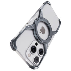 Minimalist Magnetic Metal Case for iPhone 