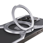 Protective Apple iPhone Back Cover - Minimalist Magnetic Metal Case for iPhone – MagSafe Compatible & Full Protection - Style 5