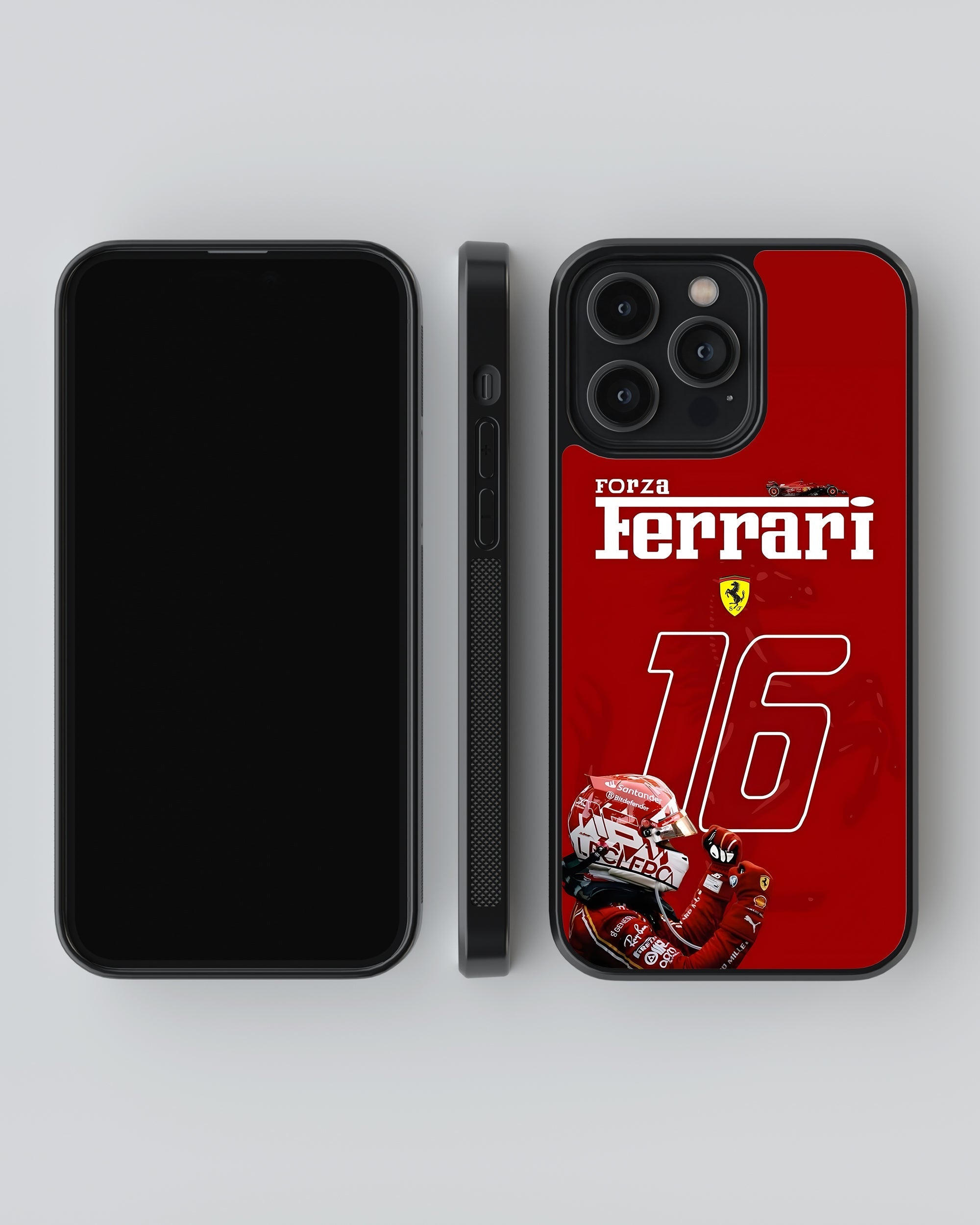 Formula 1 Mobile Cover (16 Ferrari) Mobile Case by CoverMeUp - Style 4