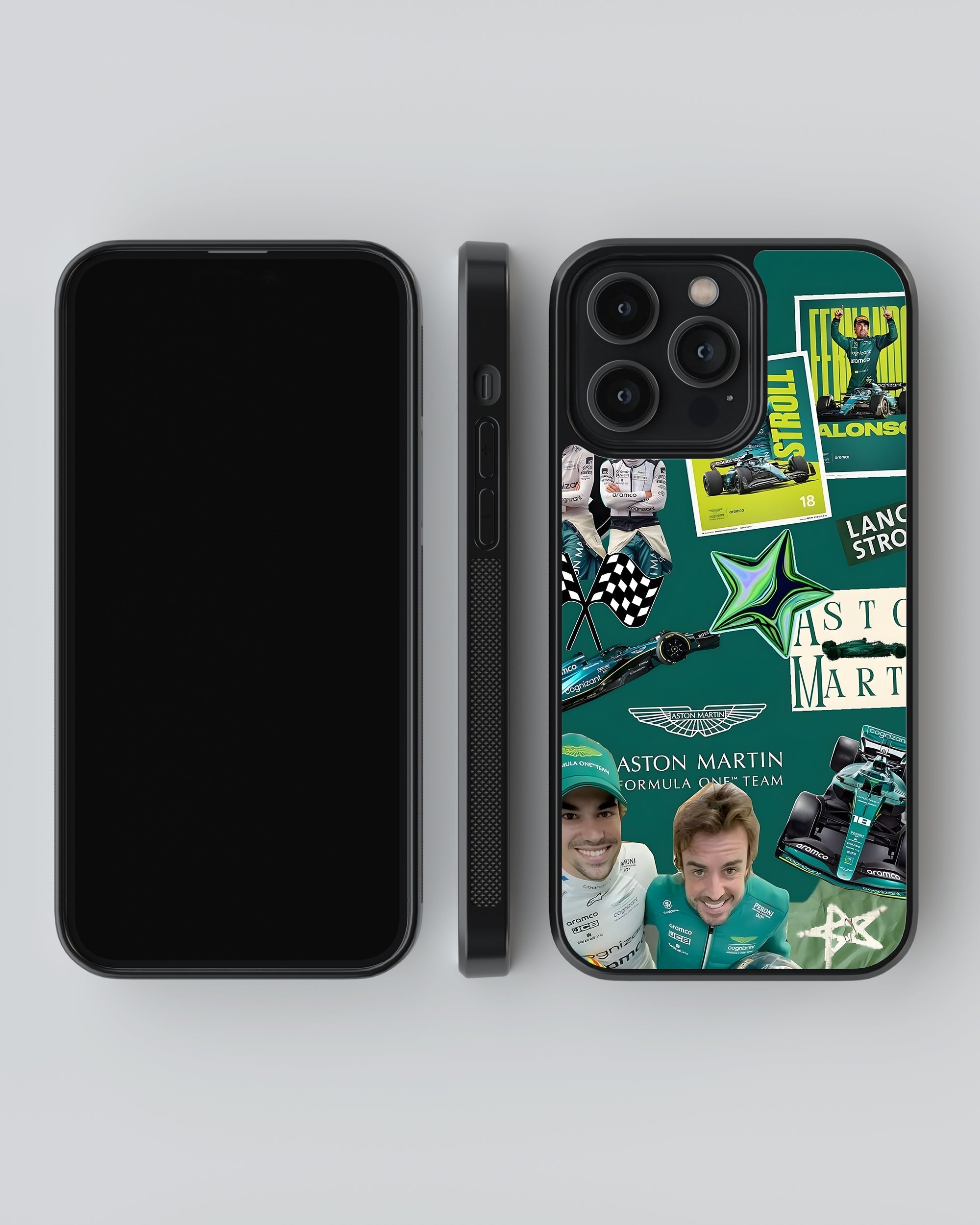 Formula 1 Mobile Cover (Aston Martin Team) Mobile Case by CoverMeUp - Style 4