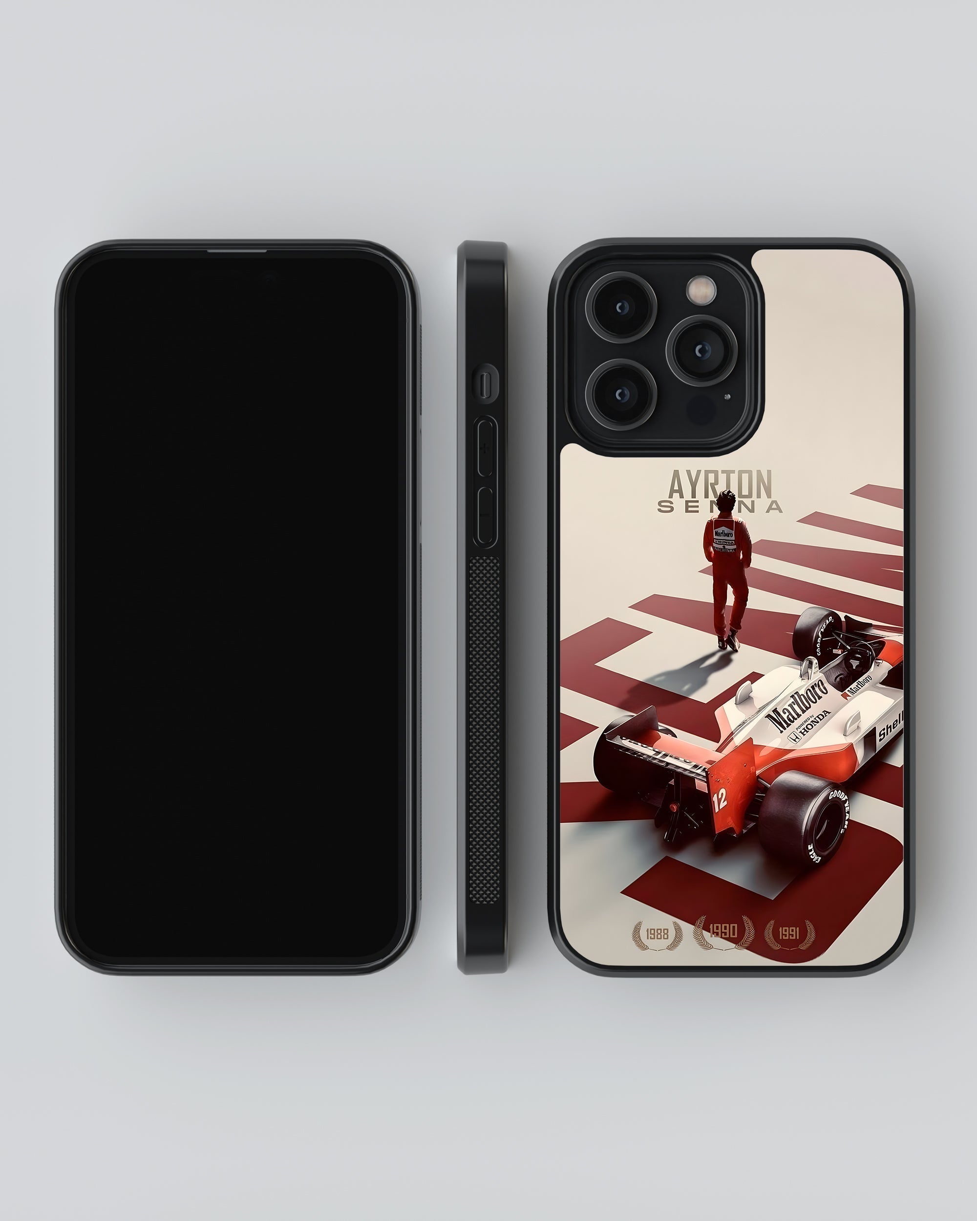 Formula 1 Mobile Cover (Ayrton Senna) Mobile Case by CoverMeUp - Style 4