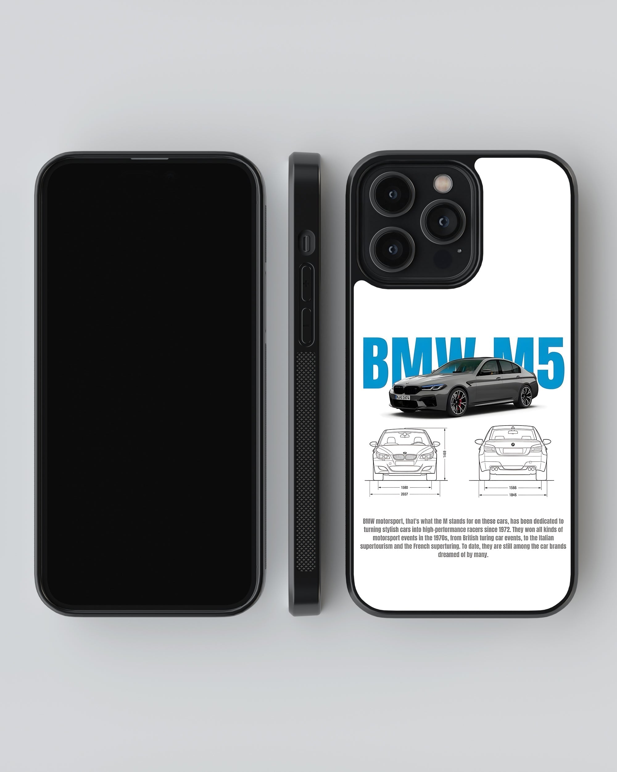 Sports Car Mobile Cover (BMW M5) Mobile Case by CoverMeUp - Style 4