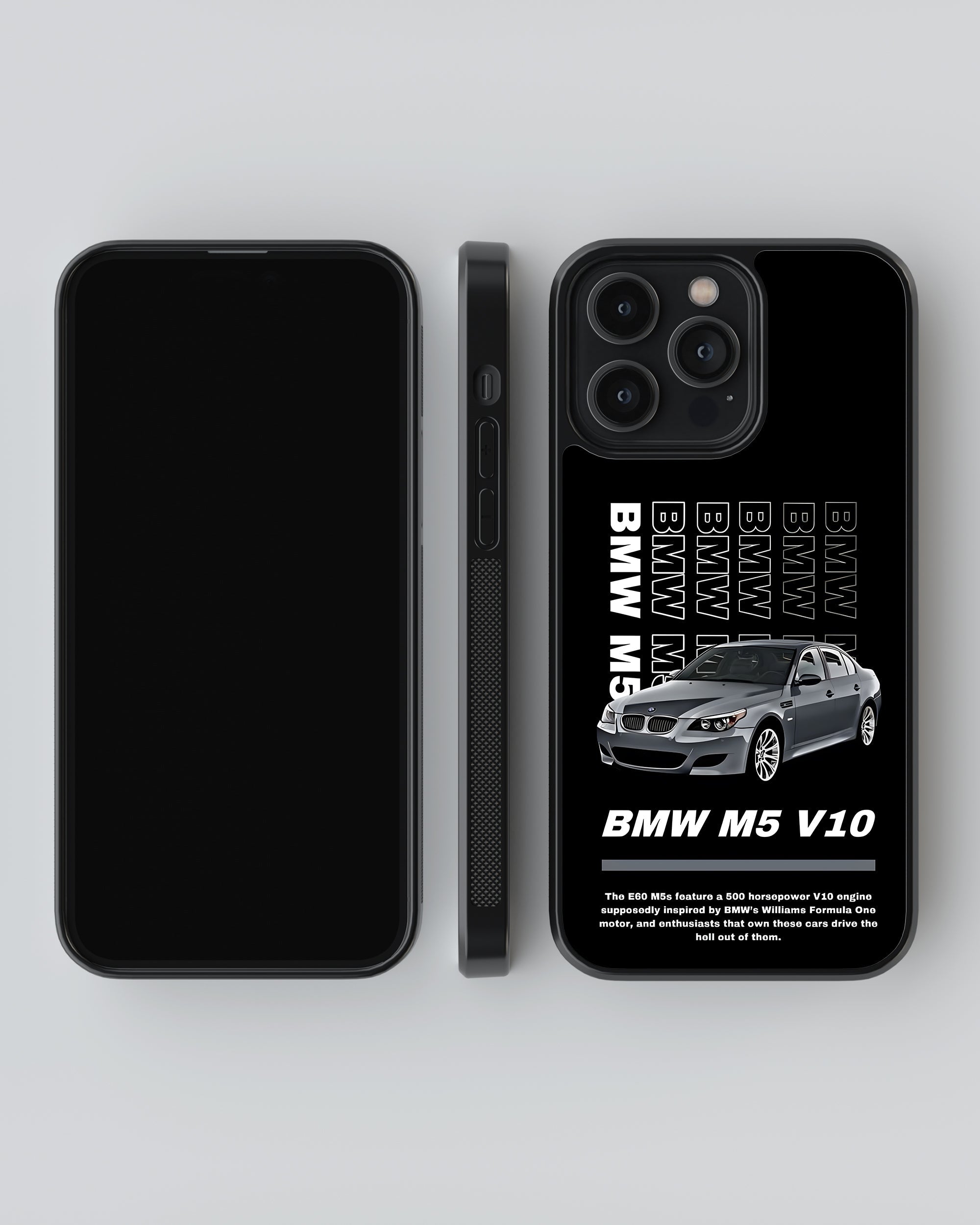 Sports Car Mobile Cover (BMW M5 V10) Mobile Case by CoverMeUp - Style 4