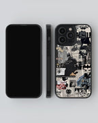 DC Mobile Cover (Batman Collage) Mobile Case by CoverMeUp - Style 4
