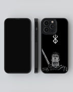 Berserk Mobile Cover (Berserk Symbol Black) Mobile Case by CoverMeUp - Style 4