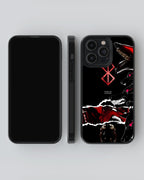 Berserk Mobile Cover (Berserk Work Harder) Mobile Case by CoverMeUp - Style 4