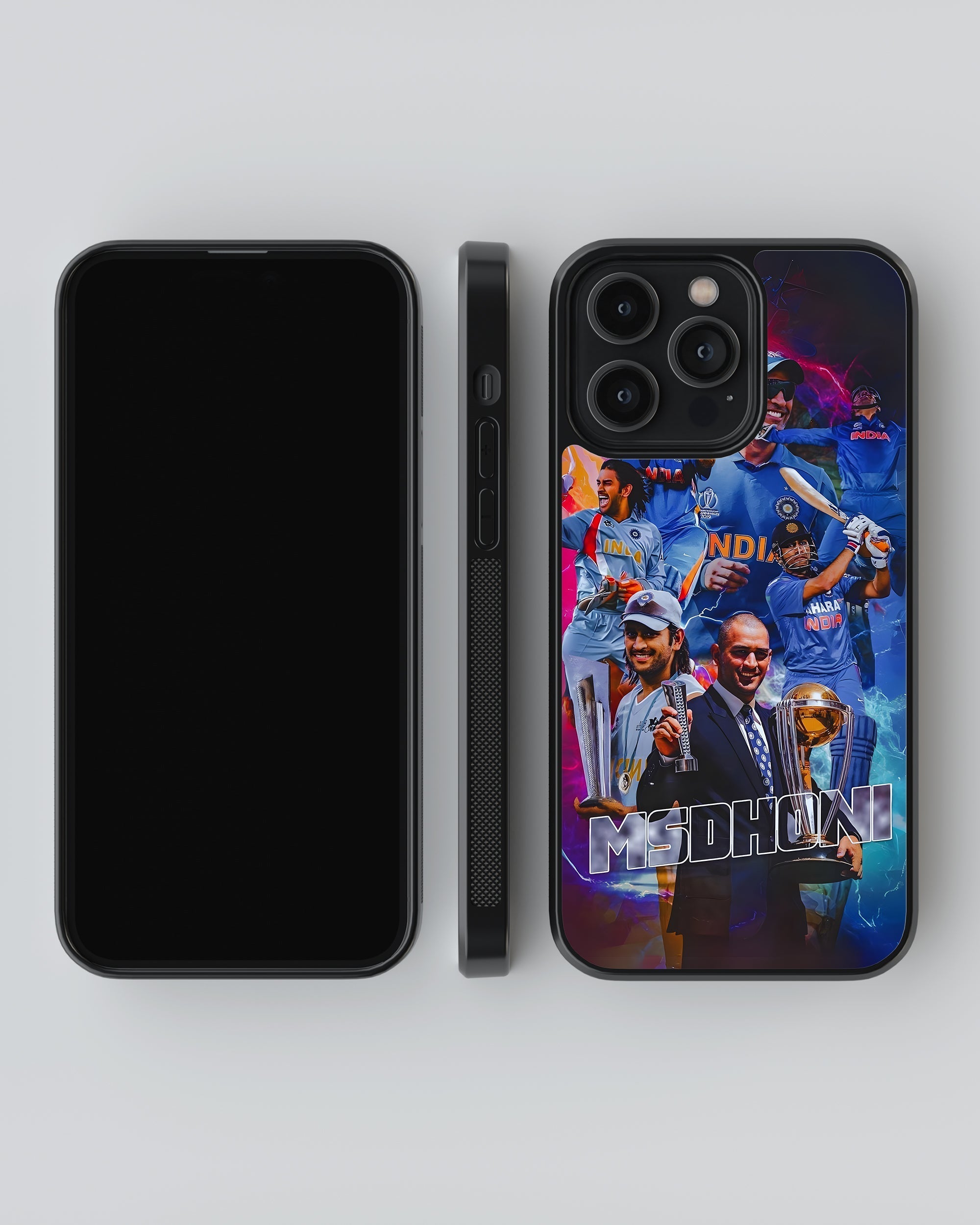Cricket Mobile Cover (Best Captain Dhoni) Mobile Case by CoverMeUp - Style 4