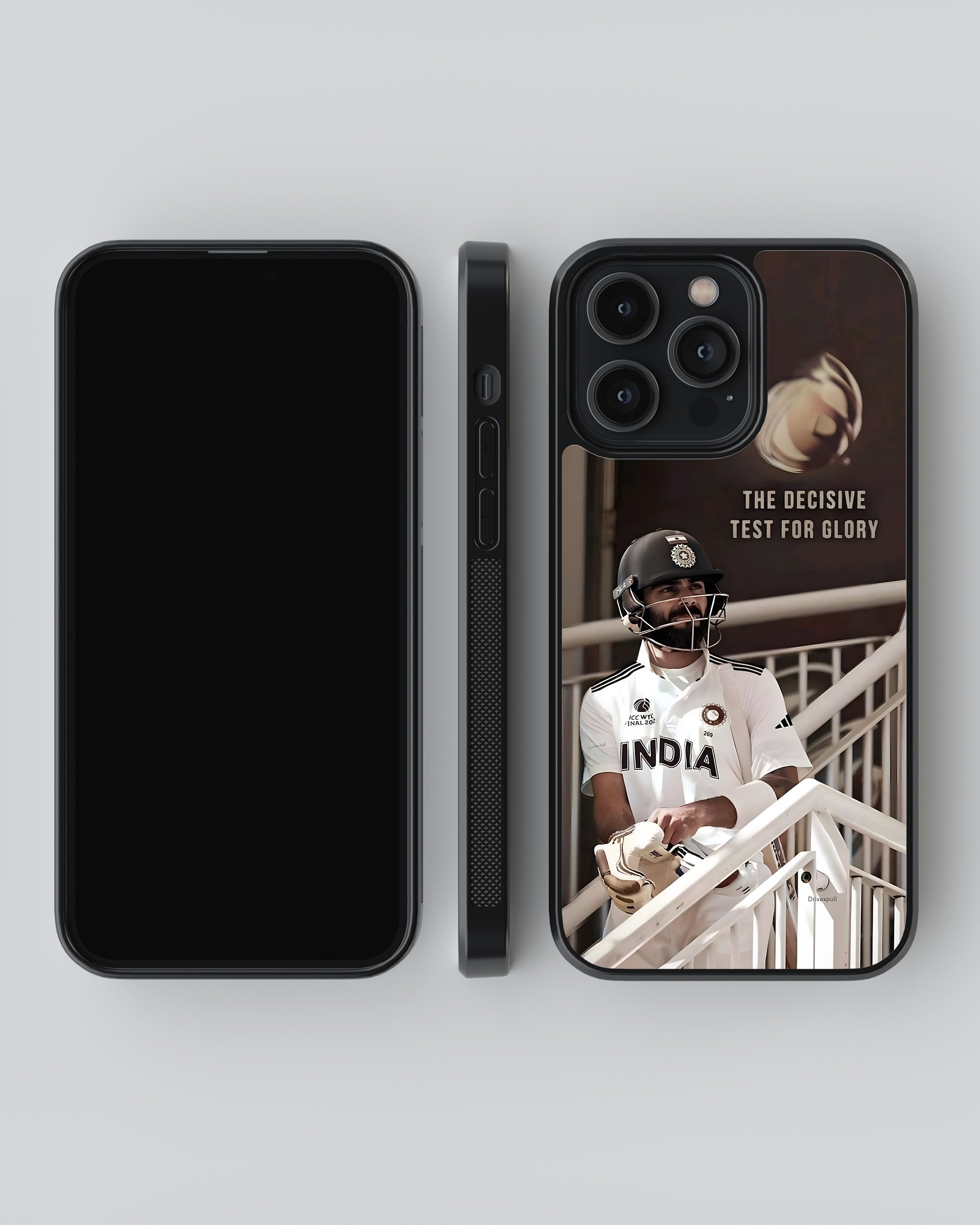 Cricket Mobile Cover (Best Test Captain) Mobile Case by CoverMeUp - Style 4