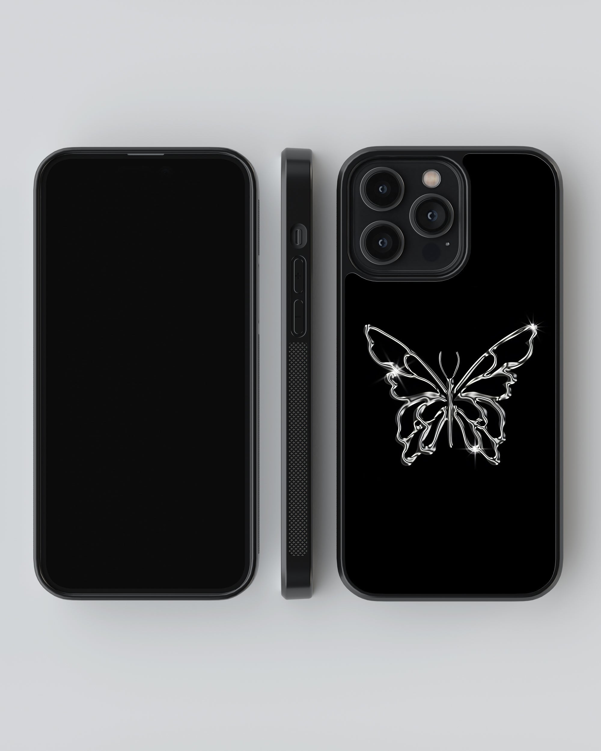 Y2K Mobile Cover (Butterfly Bliss) Mobile Case by CoverMeUp - Style 4