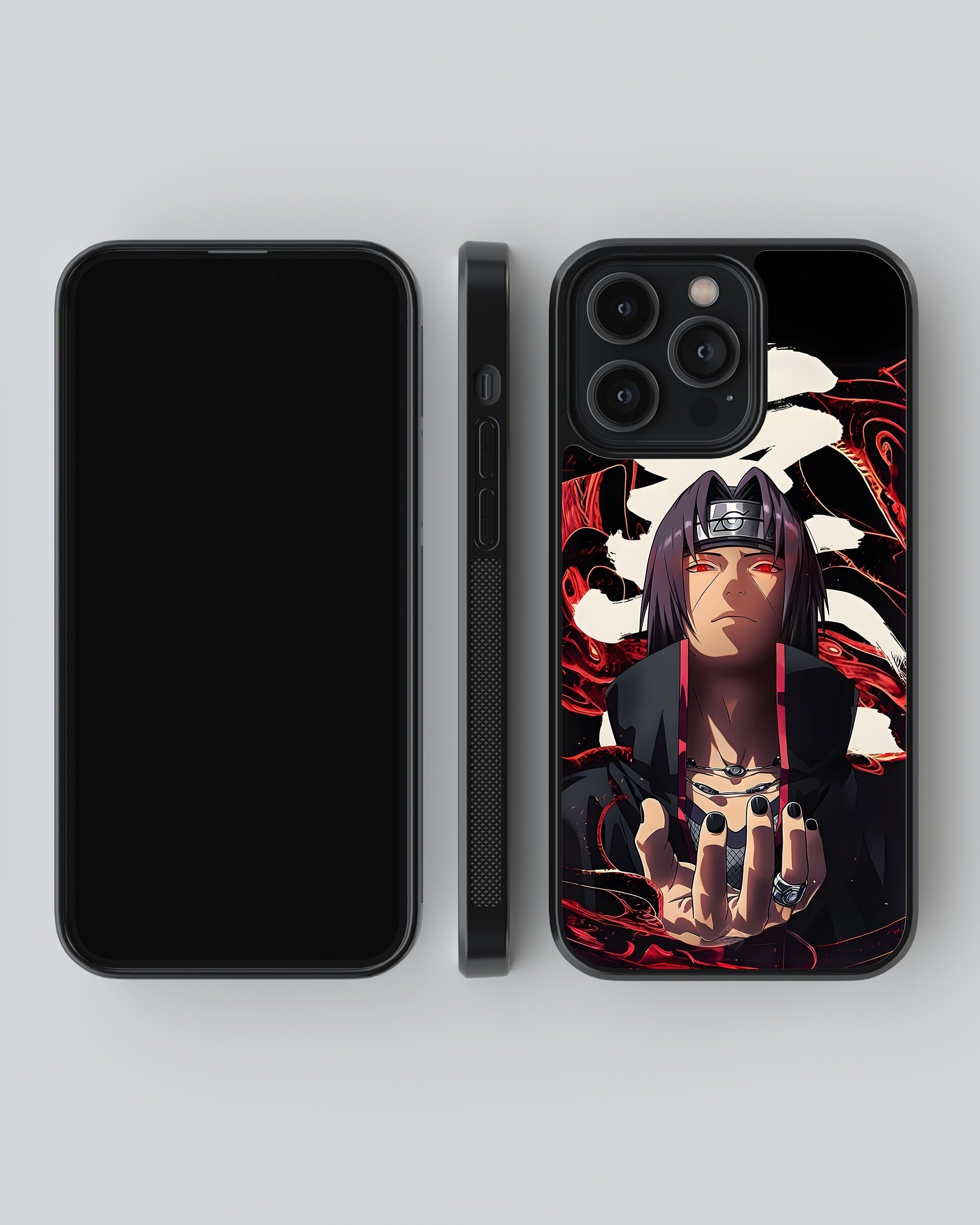 Naruto Mobile Cover (Clan Killer Itachi) Mobile Case by CoverMeUp - Style 4