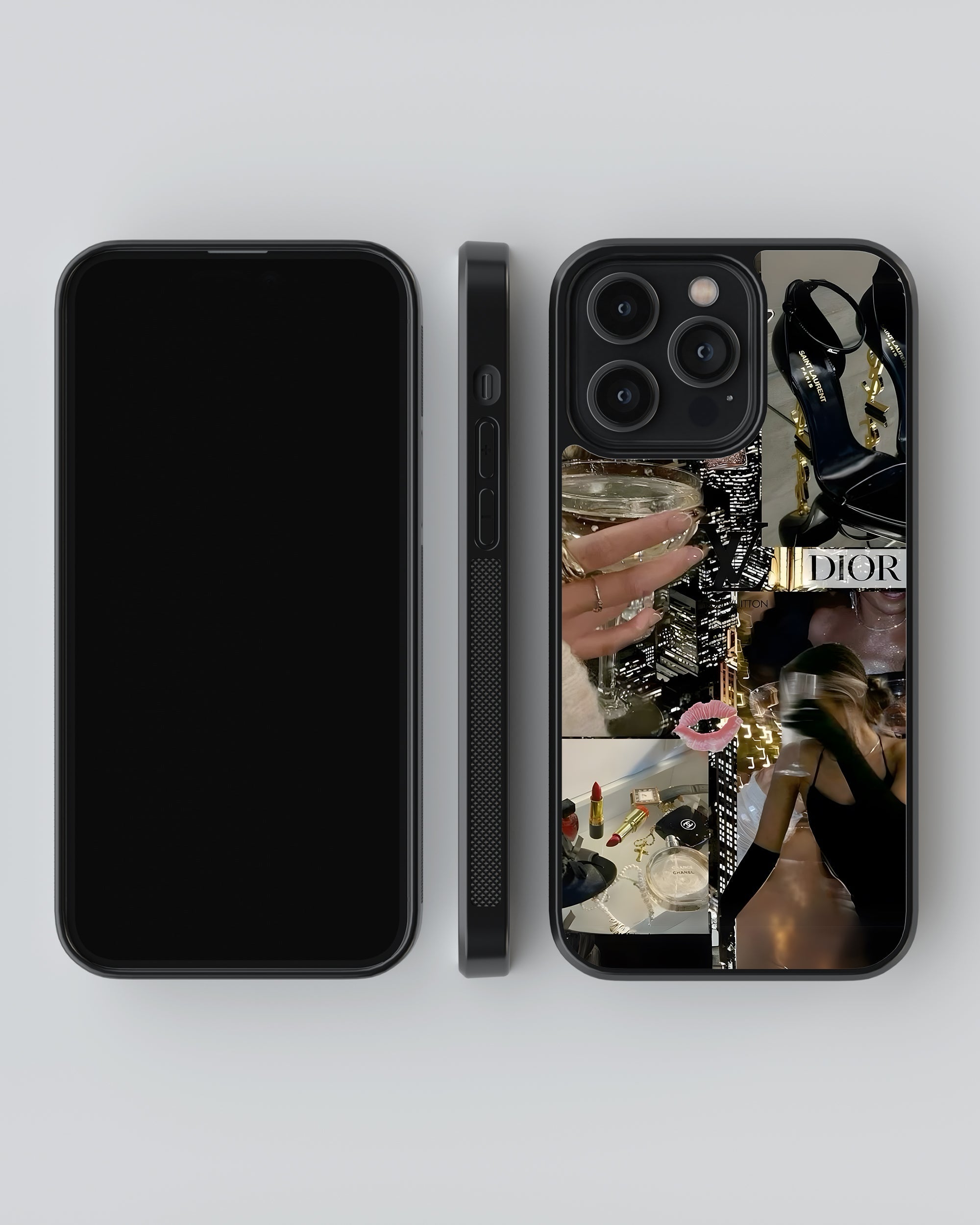 Girls Aesthetic Mobile Cover (DIOR Girl) Mobile Case by CoverMeUp - Style 4