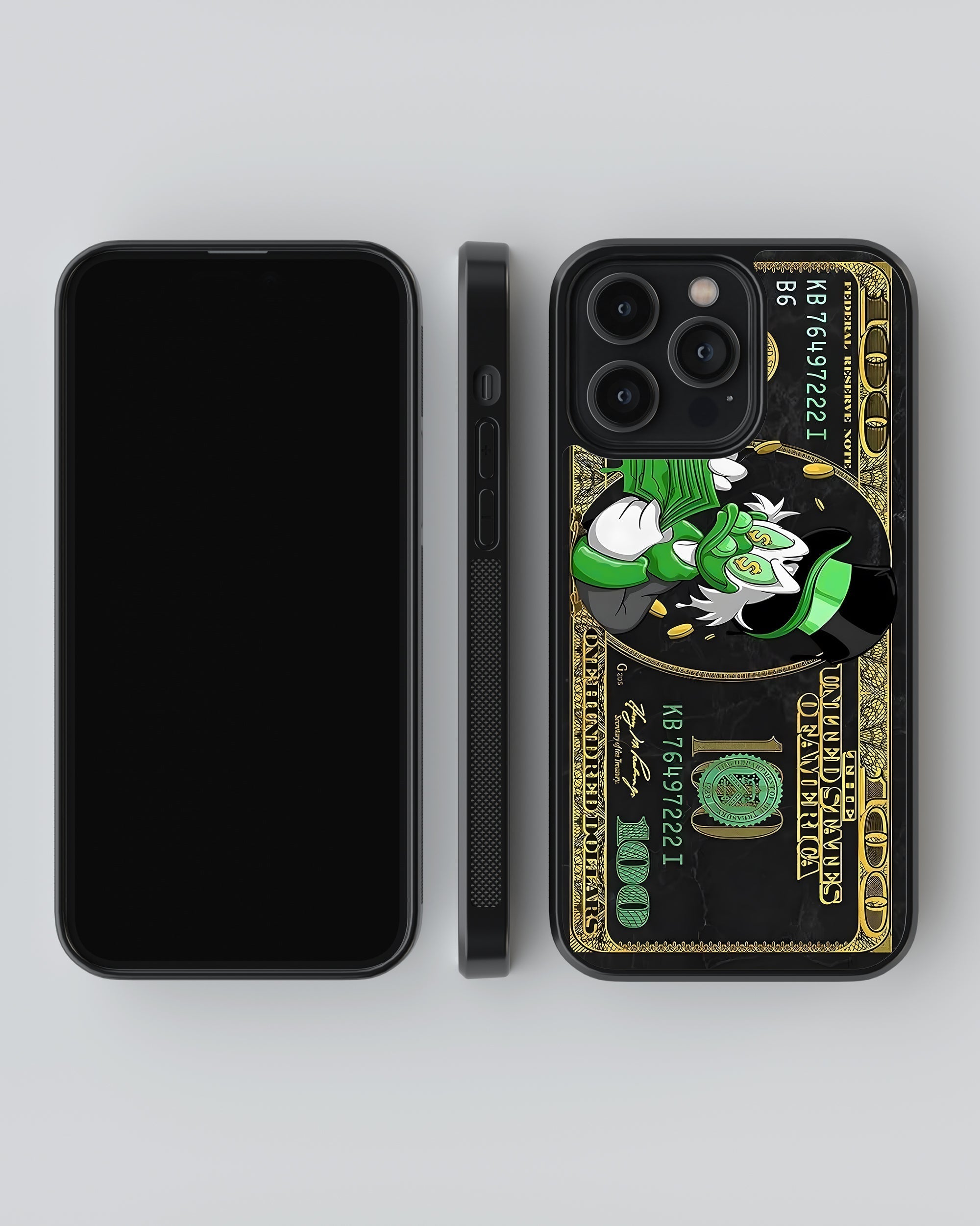 Dollar Mobile Cover (Donald Duck Vinatge) Mobile Case by CoverMeUp - Style 4