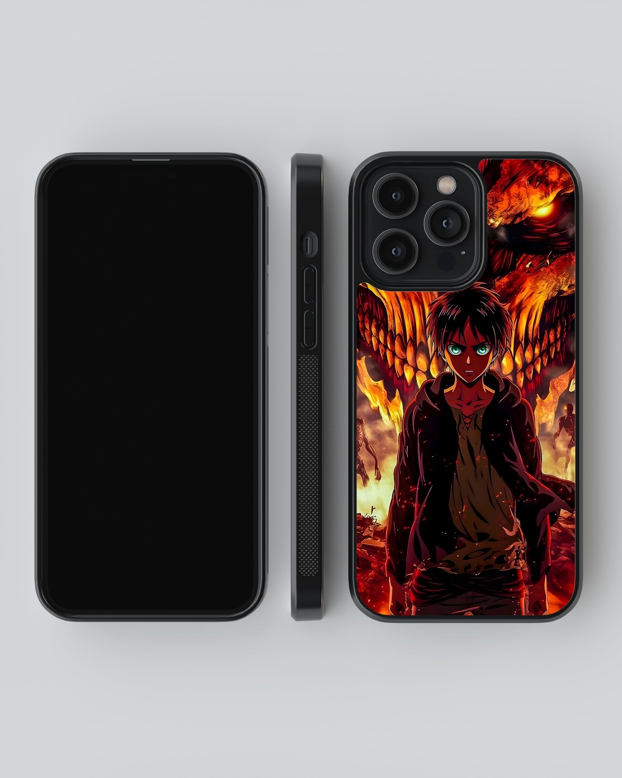 Attack On Titan Mobile Cover (Eren) Mobile Case by CoverMeUp - Style 4