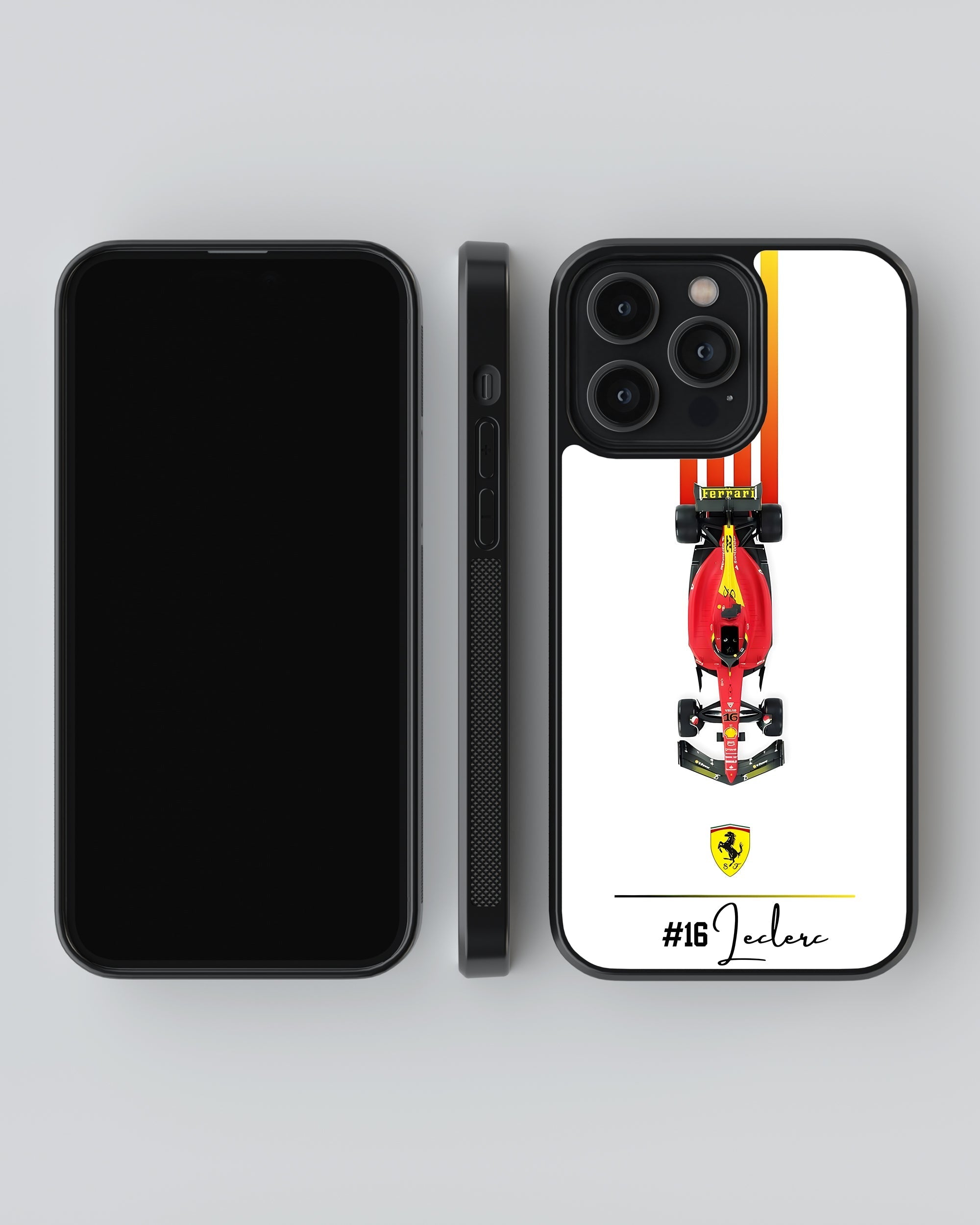 Formula 1 Mobile Cover (Ferrari Leclerc) Mobile Case by CoverMeUp - Style 4