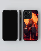 Demon Slayer Mobile Cover (Fire Hashira Rengoku) Mobile Case by CoverMeUp - Style 4