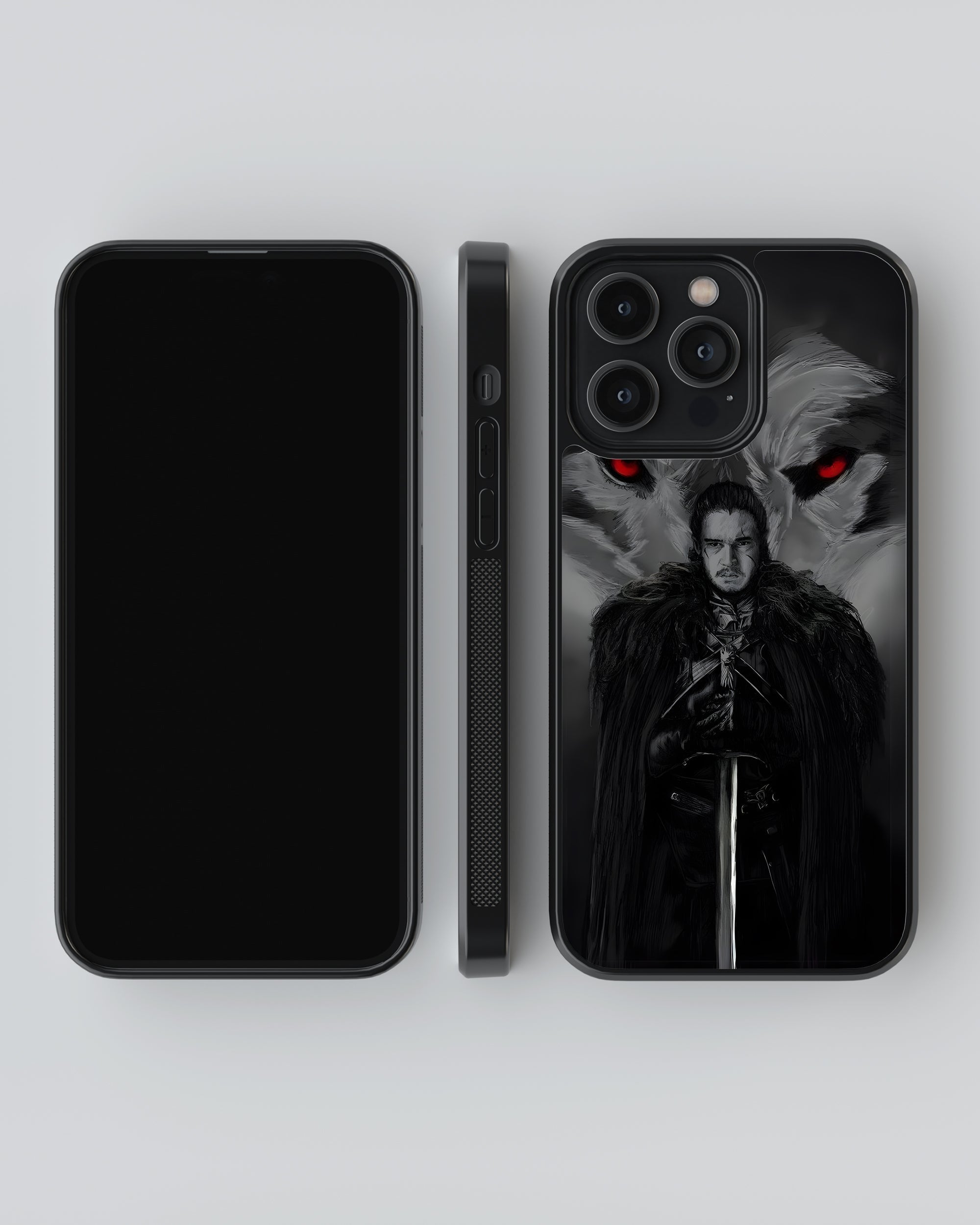 Movies Shows Mobile Cover (Game of Thrones Jon Snow) Mobile Case by CoverMeUp - Style 4