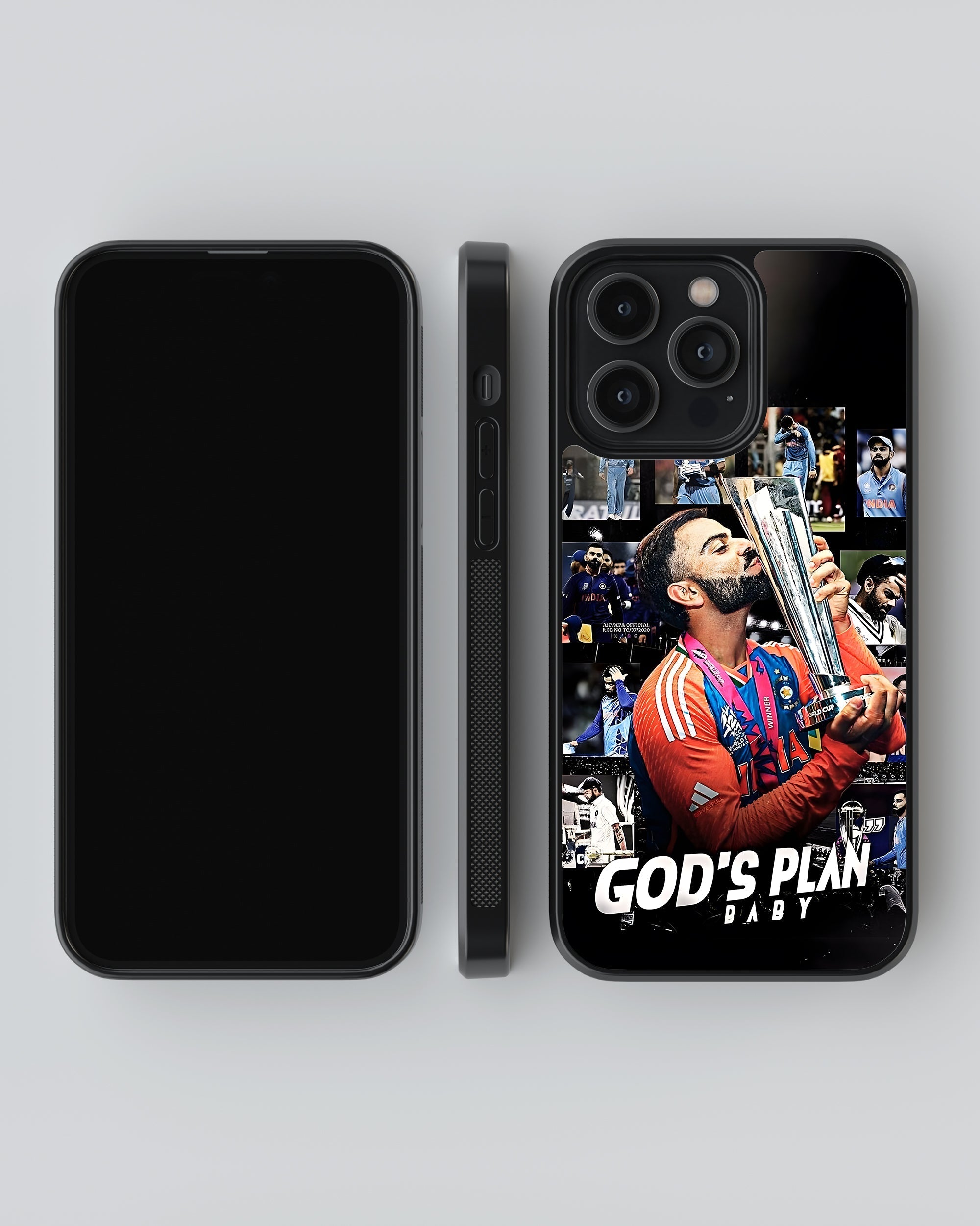 Cricket Mobile Cover (Gods Plan Baby) Mobile Case by CoverMeUp - Style 4