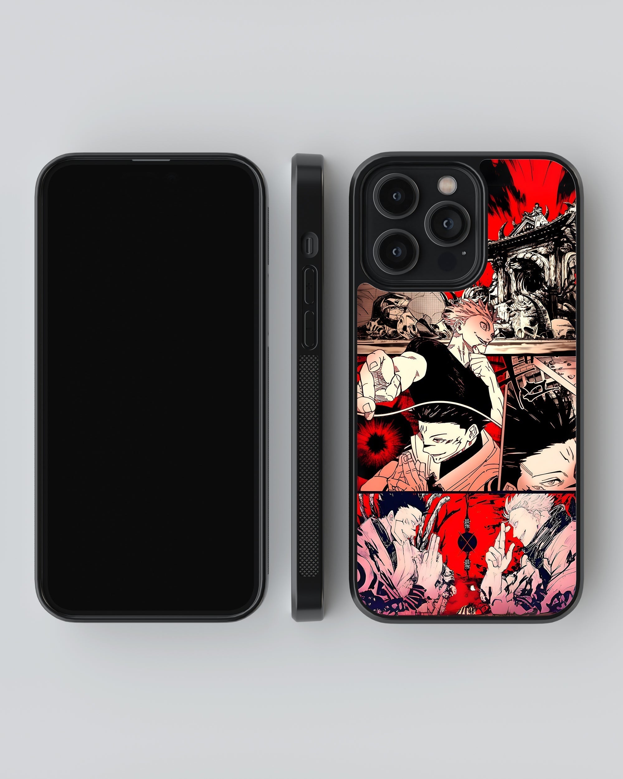Jujutsu Kaisen Mobile Cover (Gojo vs Sukuna) Mobile Case by CoverMeUp - Style 4
