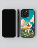 Cartoon Mobile Cover (Happy Doreamon) Mobile Case by CoverMeUp - Style 4