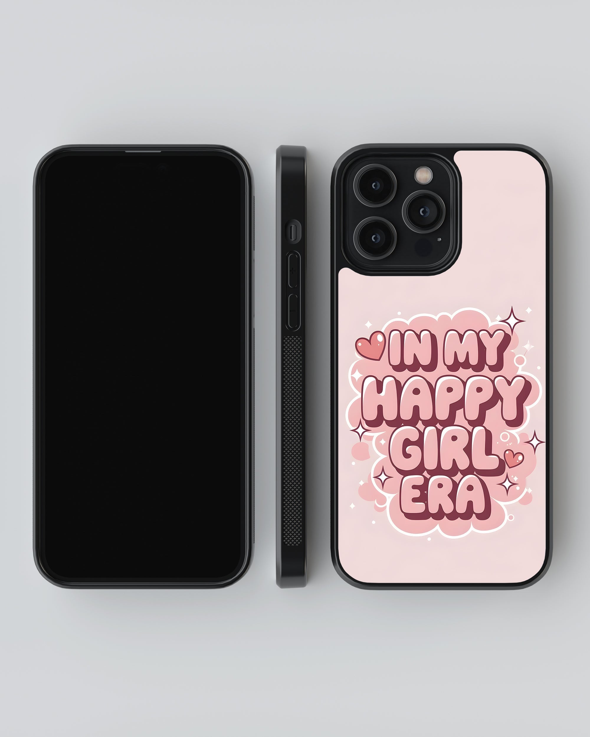 Girls Aesthetic Mobile Cover (Happy Girl Era) Mobile Case by CoverMeUp - Style 4