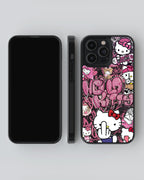 Girls Aesthetic Mobile Cover (Hello Kitty) Mobile Case by CoverMeUp - Style 4