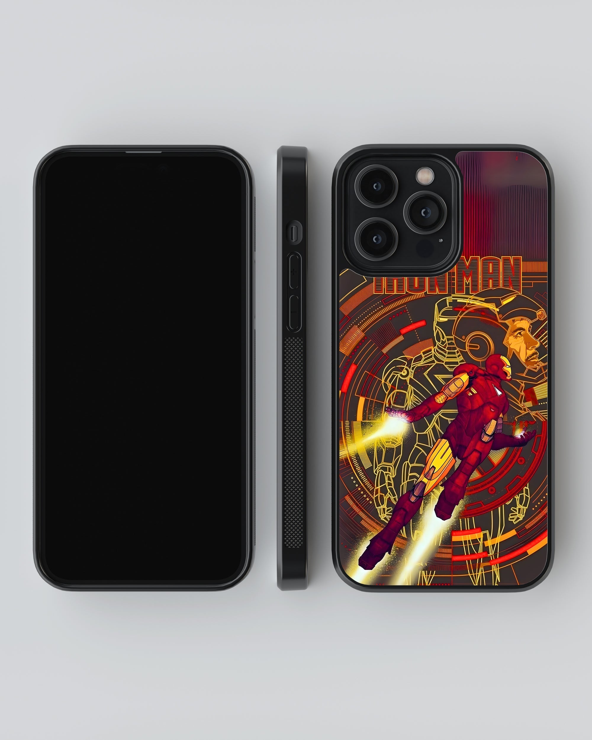 Marvel Mobile Cover (Iron Man) Mobile Case by CoverMeUp - Style 4