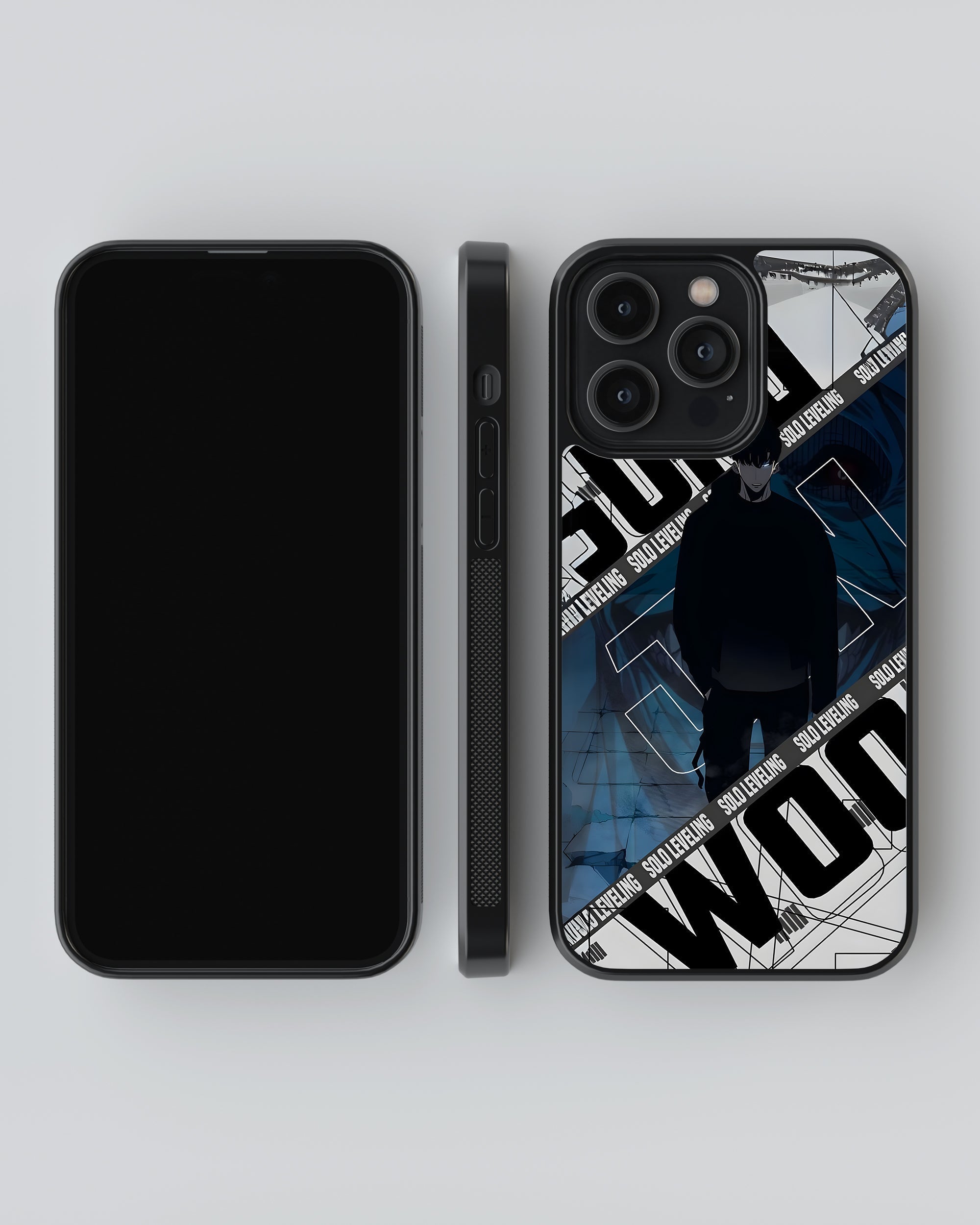 Solo Leveling Mobile Cover (Jin Woo) Mobile Case by CoverMeUp - Style 4