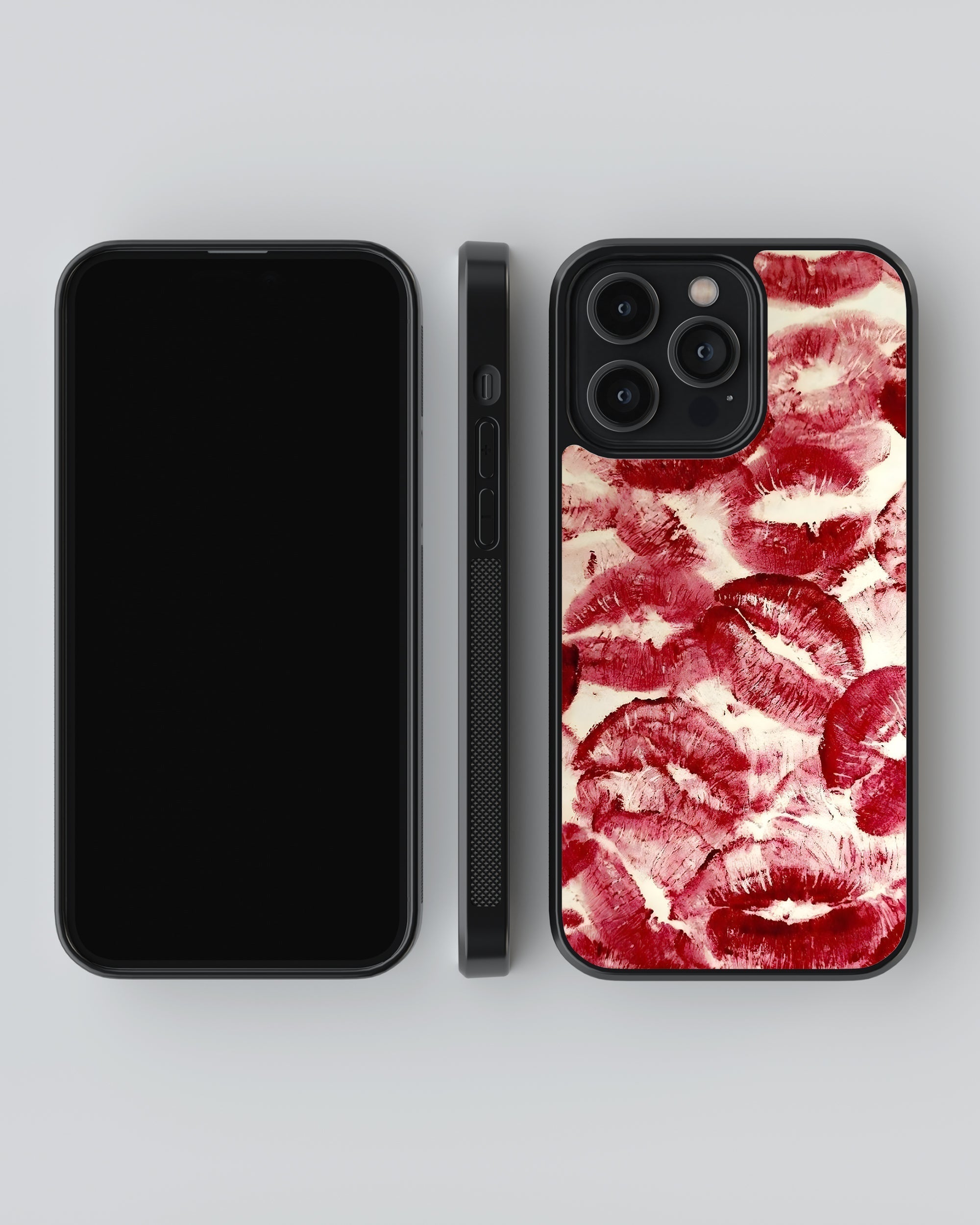 Girls Aesthetic Mobile Cover (Kisses) Mobile Case by CoverMeUp - Style 4