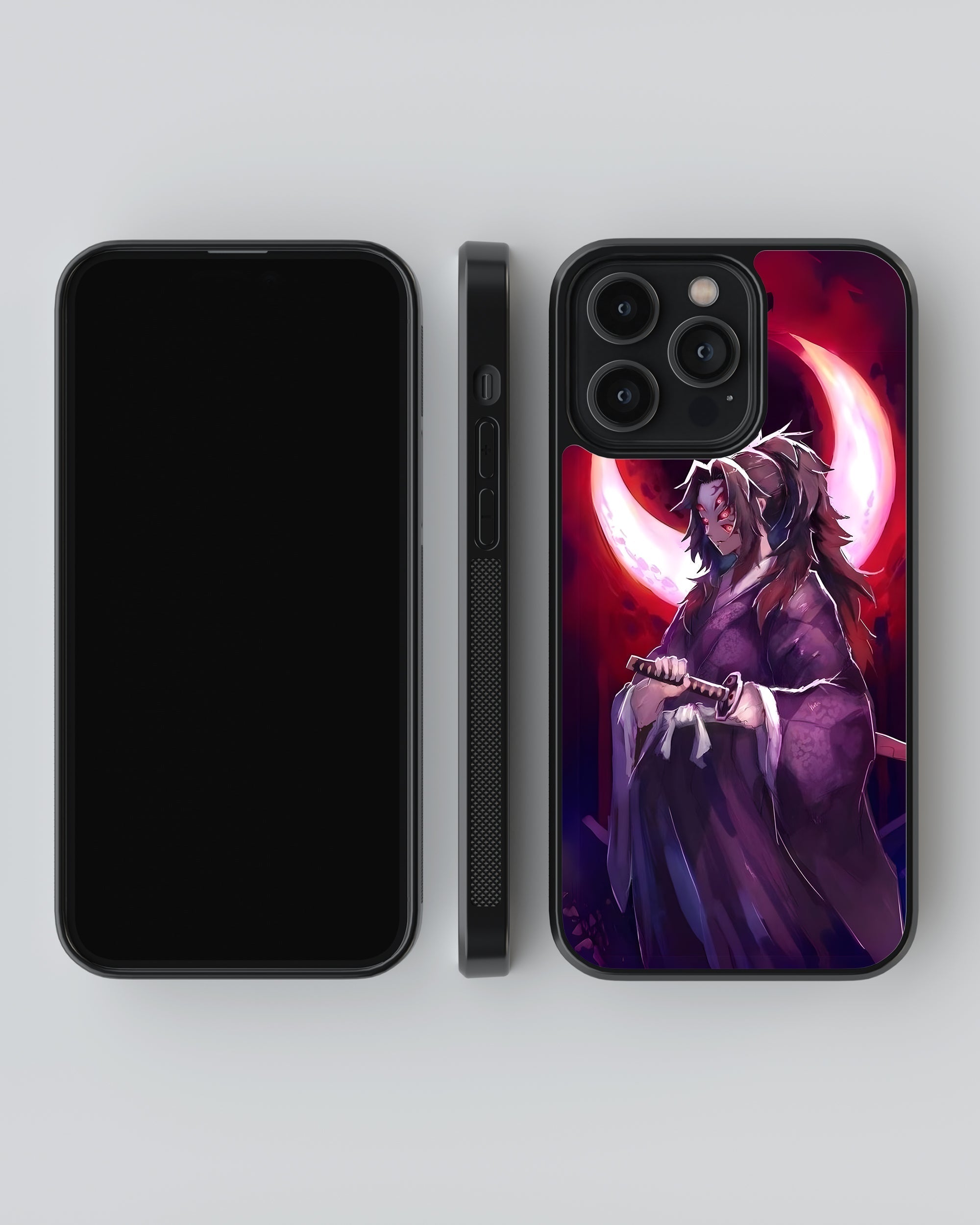 Demon Slayer Mobile Cover (Kokushibo) Mobile Case by CoverMeUp - Style 4