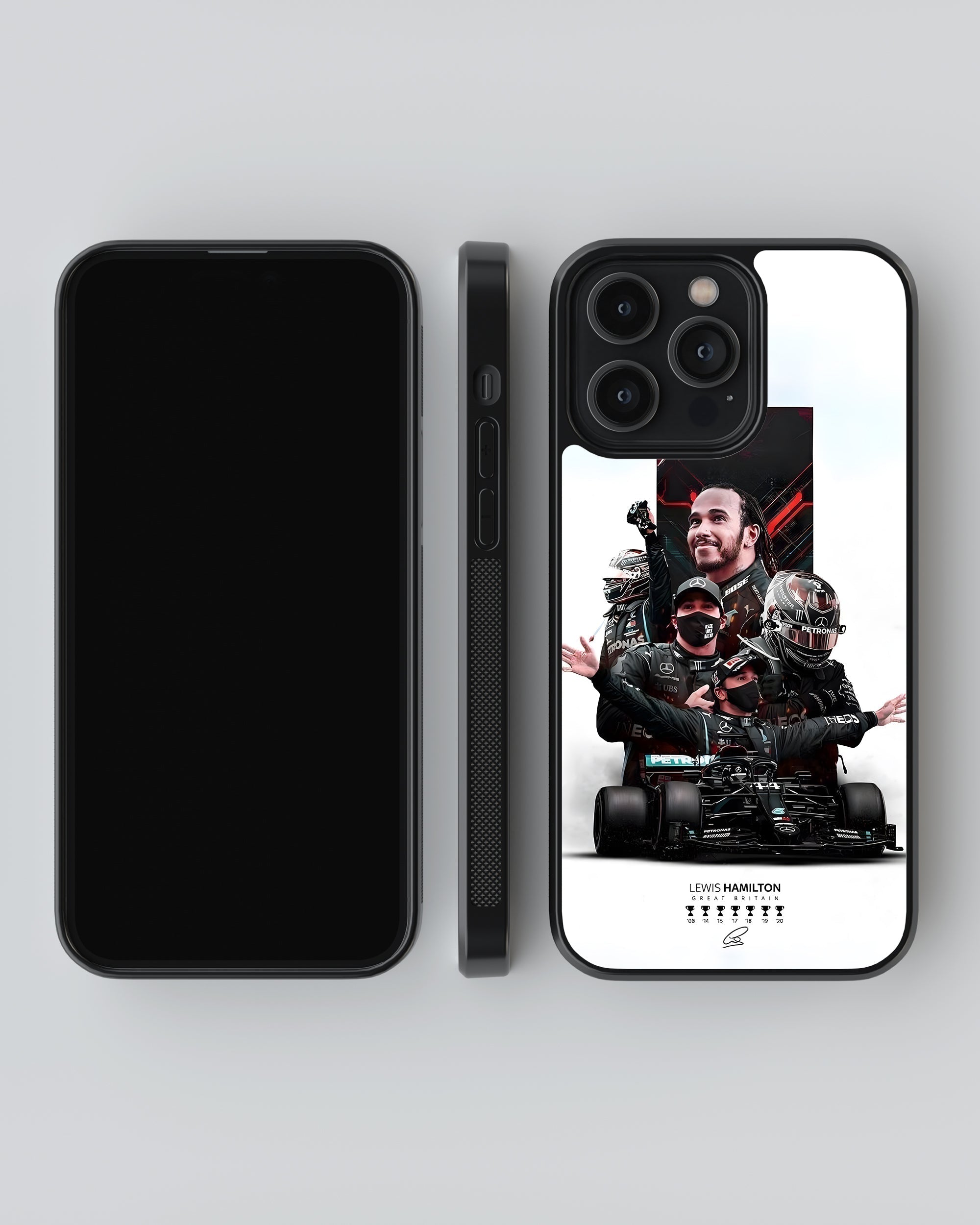 Formula 1 Mobile Cover (Lewis Hamilton) Mobile Case by CoverMeUp - Style 4