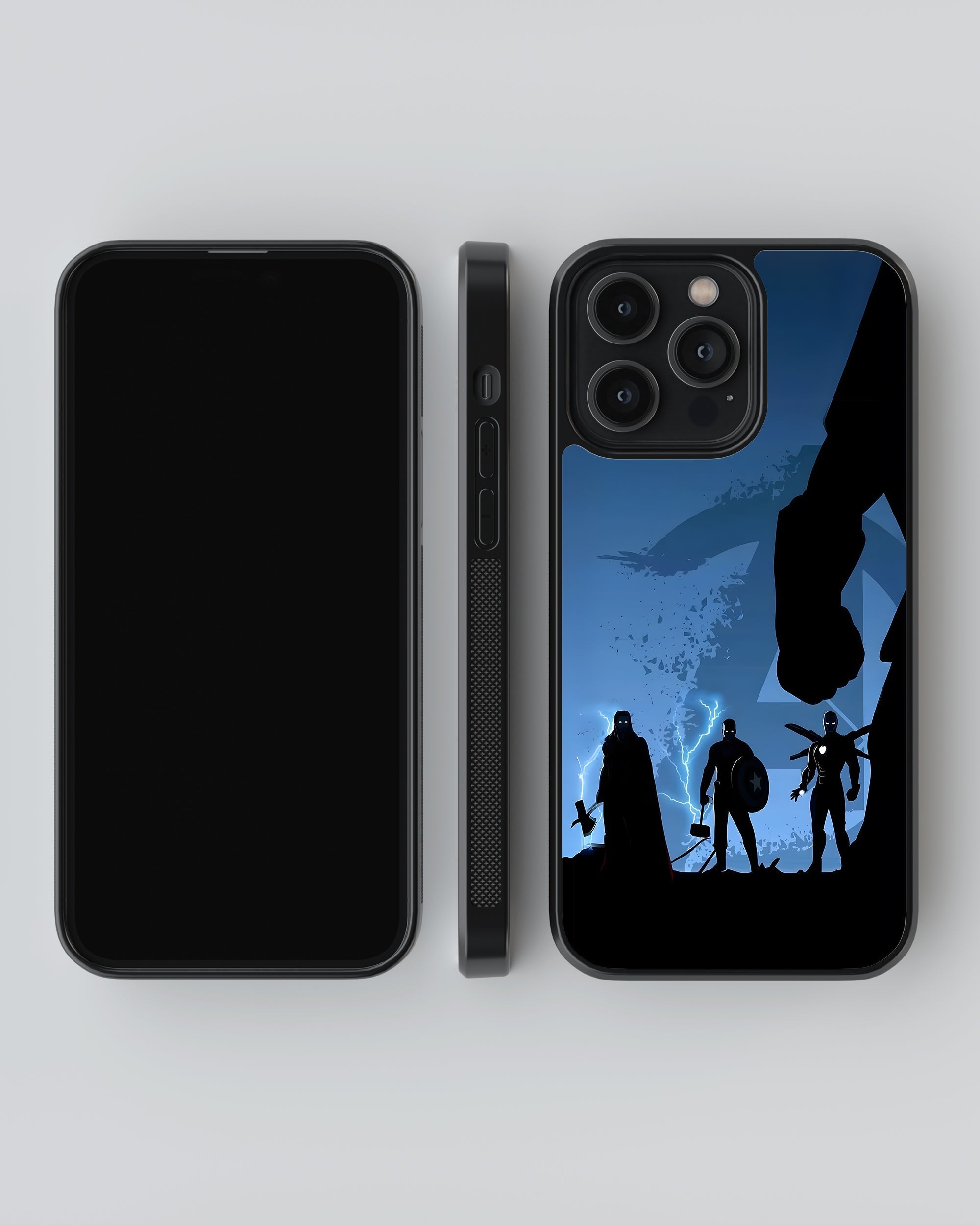 Marvel Mobile Cover (Marvel Trinity) Mobile Case by CoverMeUp - Style 4