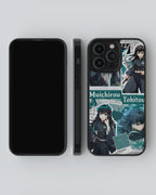 Demon Slayer Mobile Cover (Muichirou Tokito) Mobile Case by CoverMeUp - Style 4