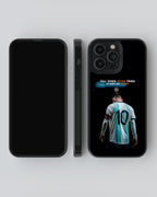 Football Mobile Cover (Never Give Up Messi) Mobile Case by CoverMeUp - Style 4