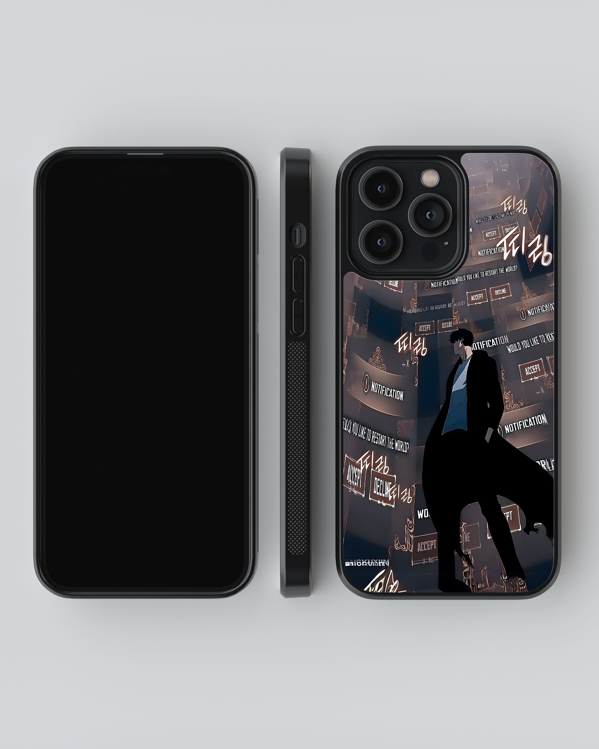 Solo Leveling Mobile Cover (Phantom) Mobile Case by CoverMeUp - Style 4