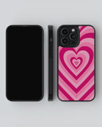 Y2K Mobile Cover (Pink Hearts) Mobile Case by CoverMeUp - Style 4