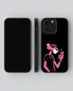 Cartoon Mobile Cover (Pink Panther Dark) Mobile Case by CoverMeUp - Style 4