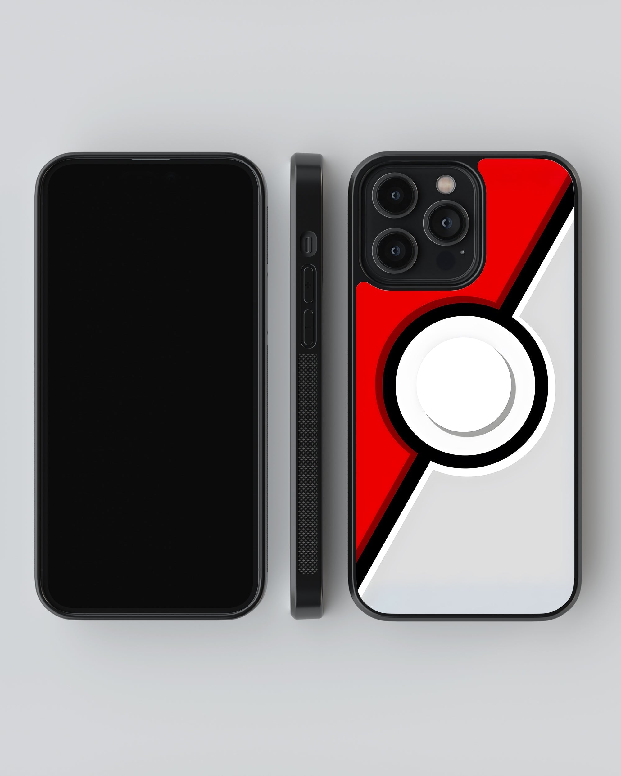Cartoon Mobile Cover (Pokeball) Mobile Case by CoverMeUp - Style 4