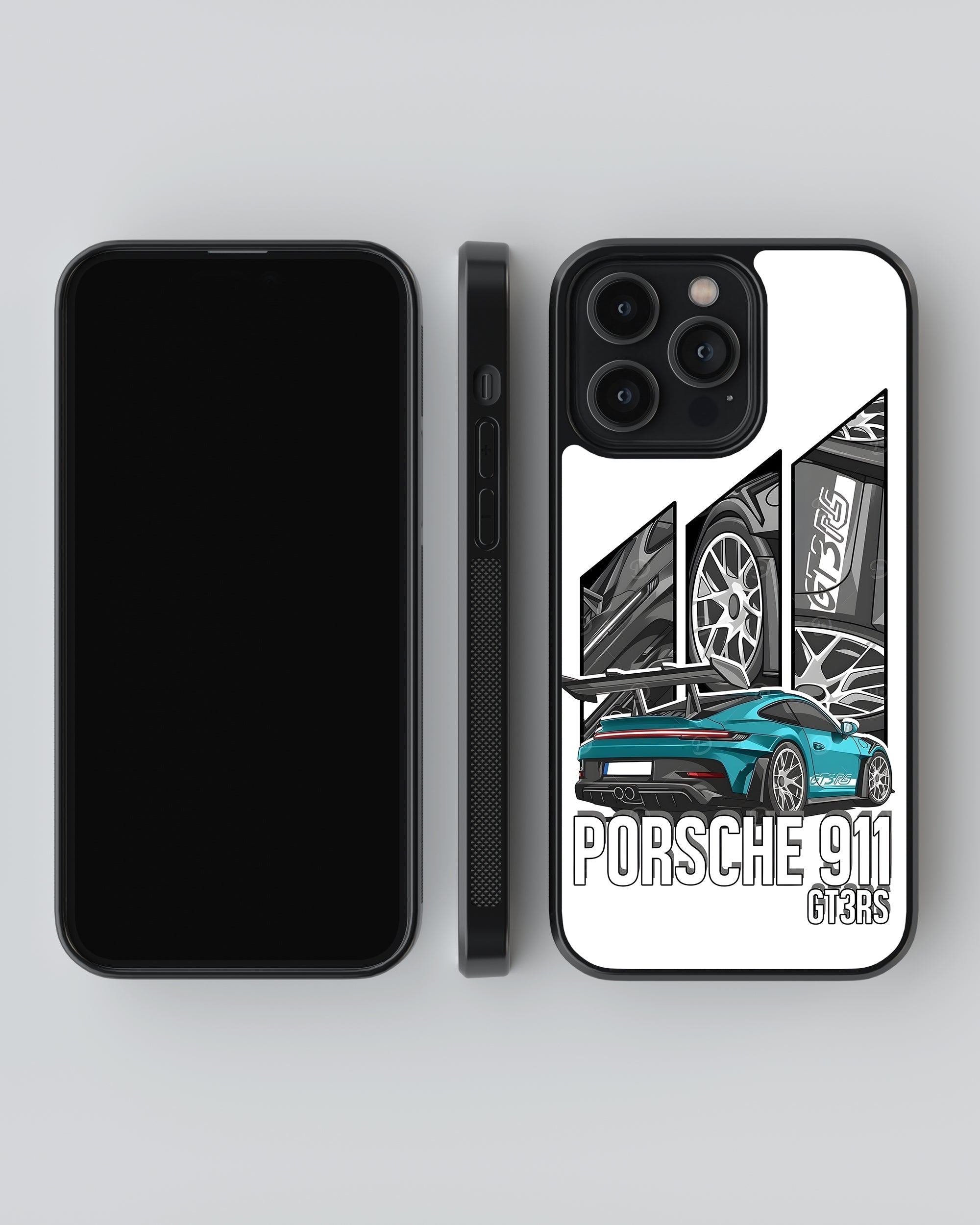 Sports Car Mobile Cover (Porsche 911 GT3 RS) Mobile Case by CoverMeUp - Style 4
