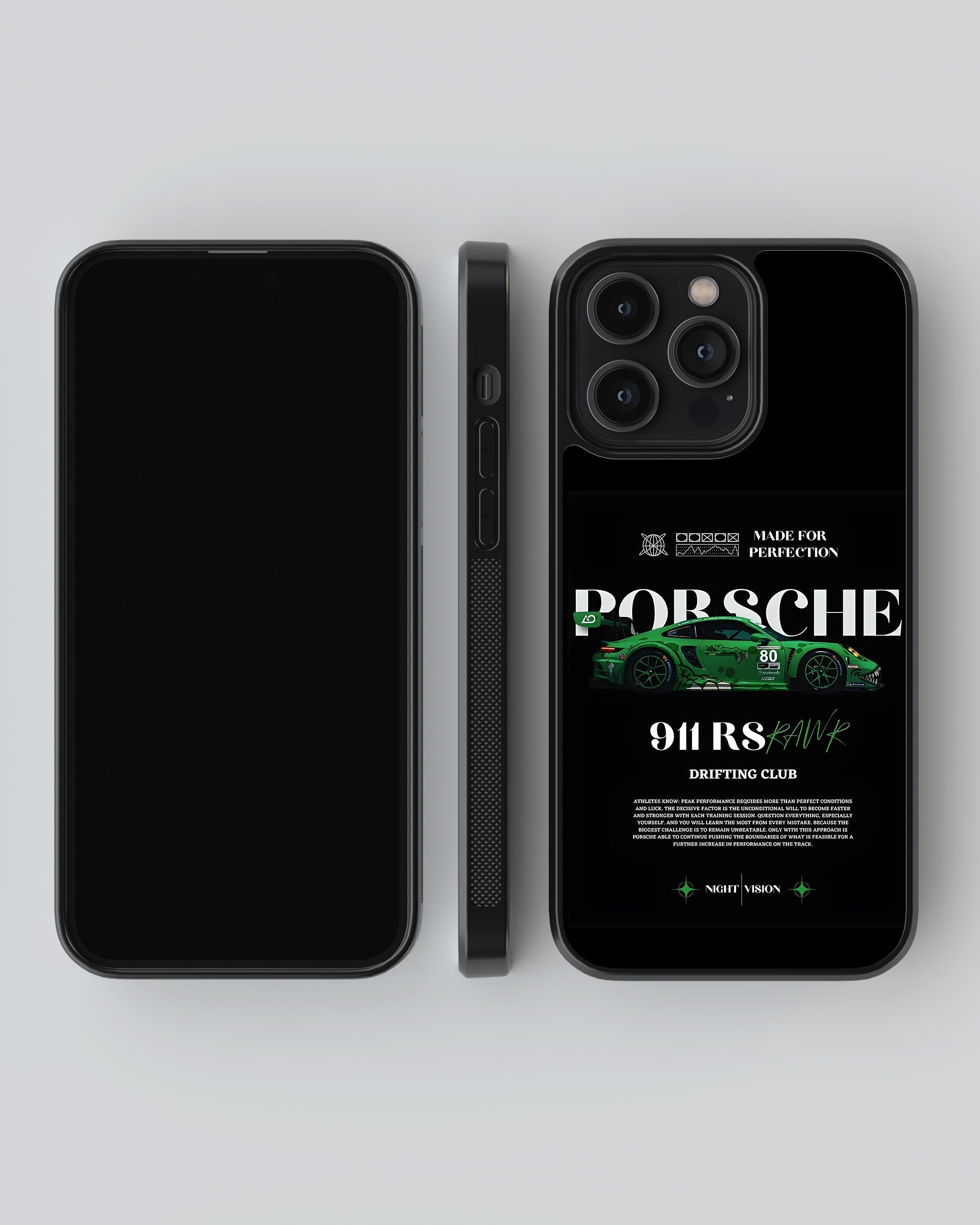 Sports Car Mobile Cover (Porsche Drifiting Club) Mobile Case by CoverMeUp - Style 4