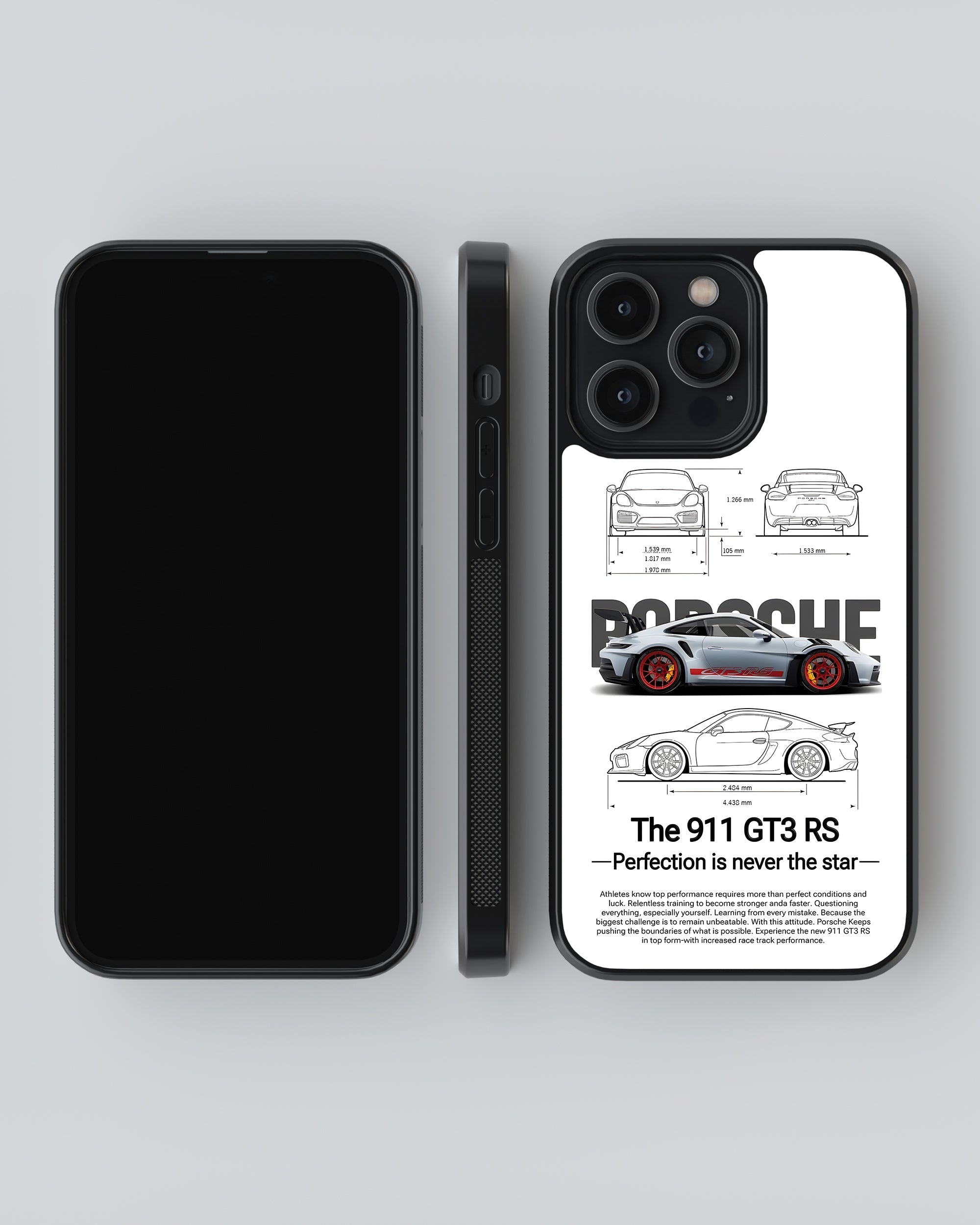 Sports Car Mobile Cover (Porsche The 911 GT3 RS) Mobile Case by CoverMeUp - Style 4
