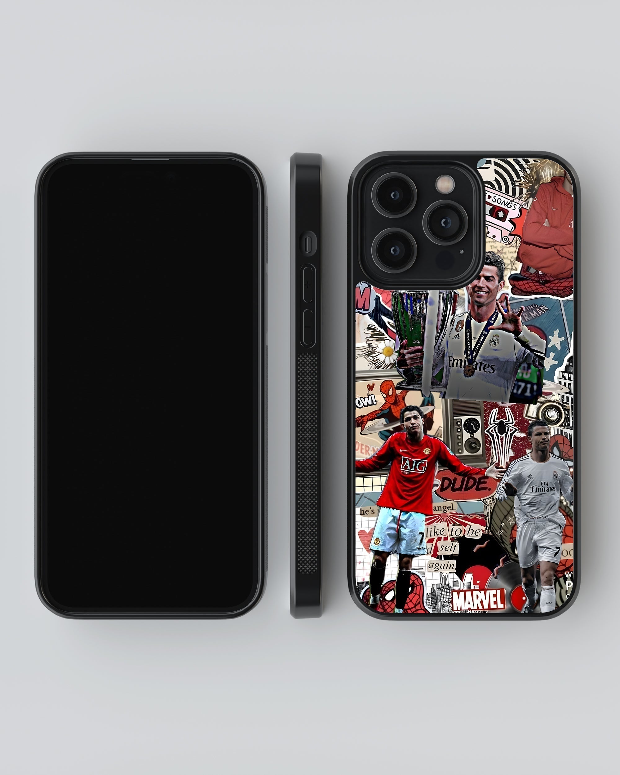 Football Mobile Cover (Ronaldo x Spiderman) Mobile Case by CoverMeUp - Style 4