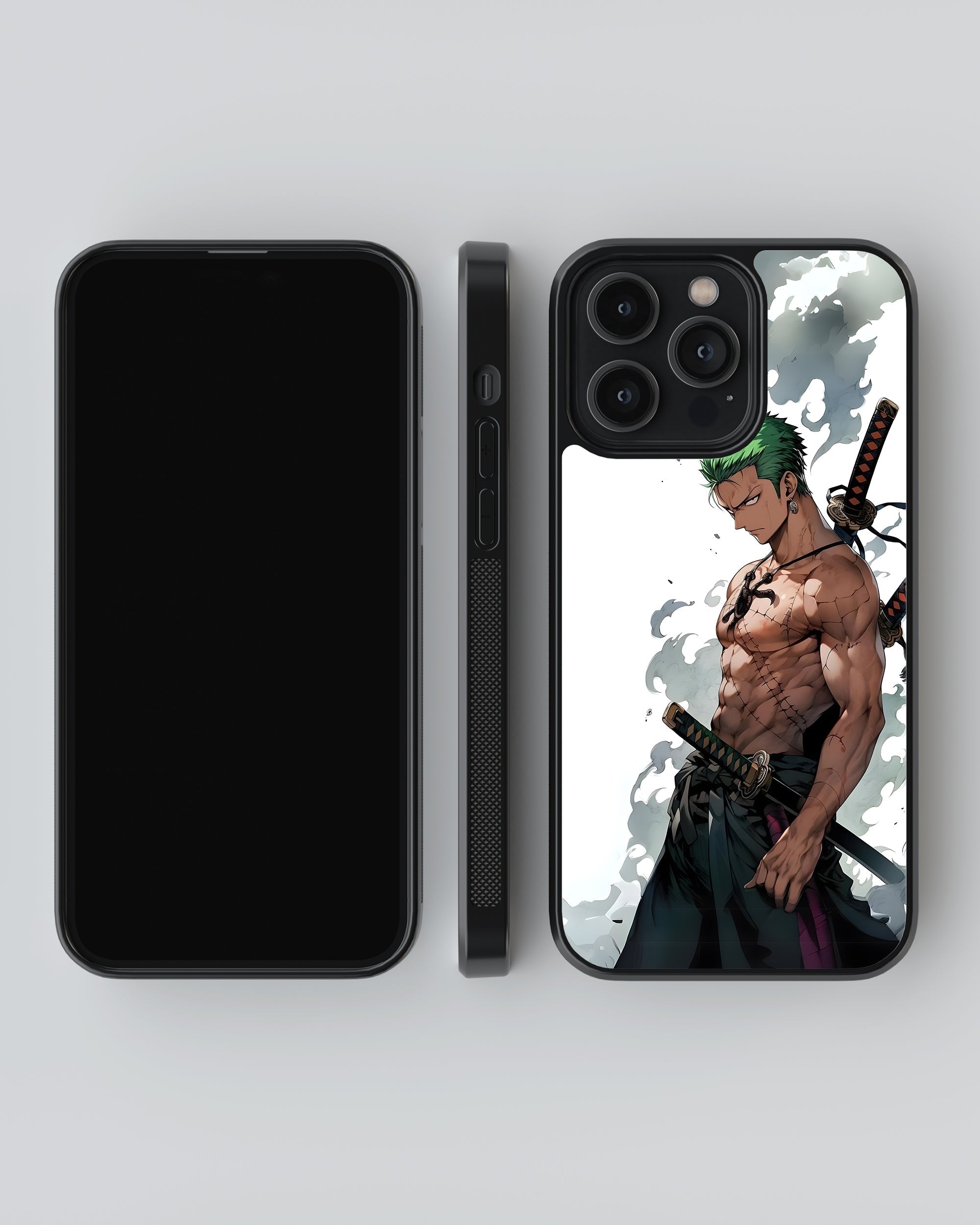 One Piece Mobile Cover (Ronoroa Zoro) Mobile Case by CoverMeUp - Style 4