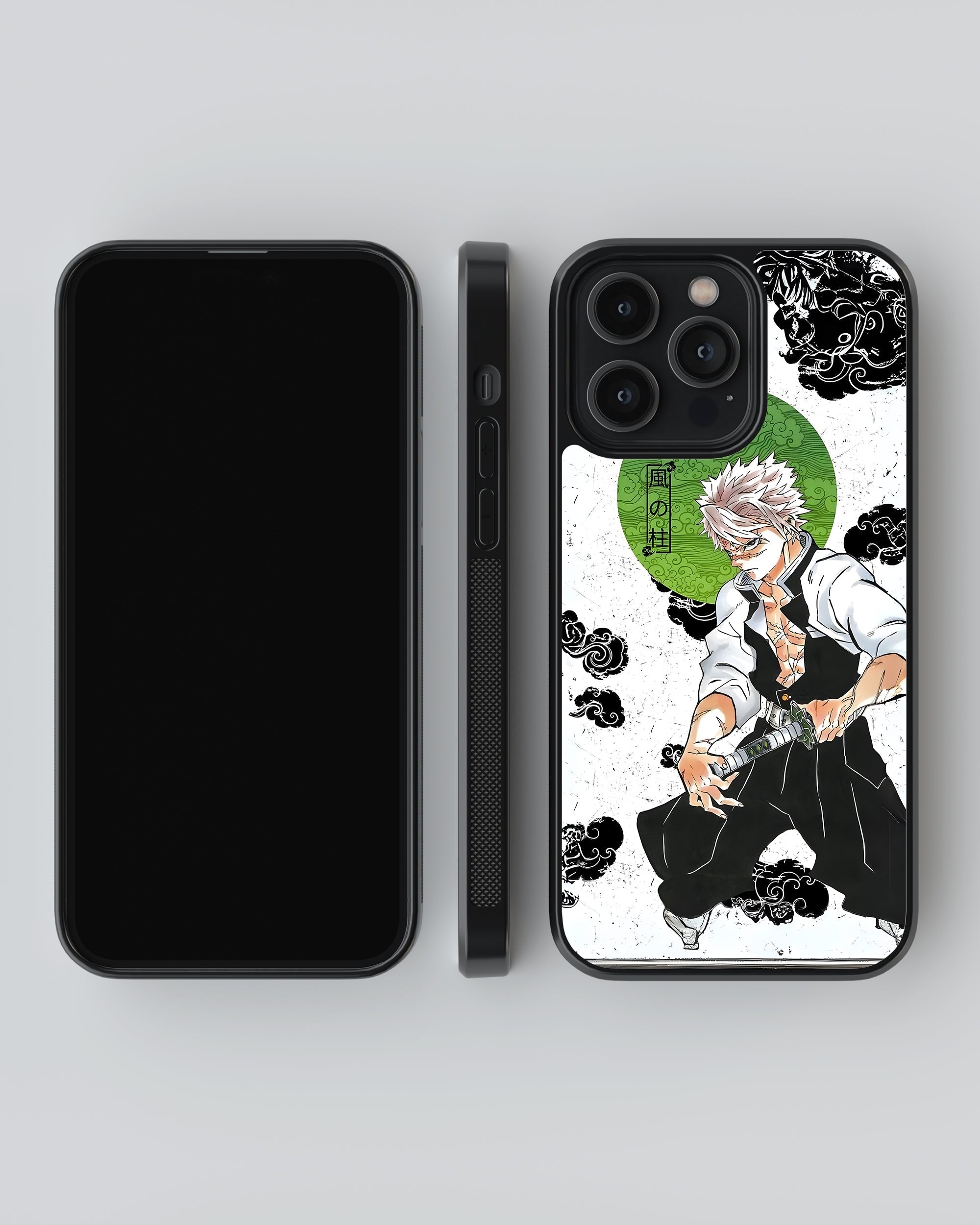 Demon Slayer Mobile Cover (Sanemi) Mobile Case by CoverMeUp - Style 4