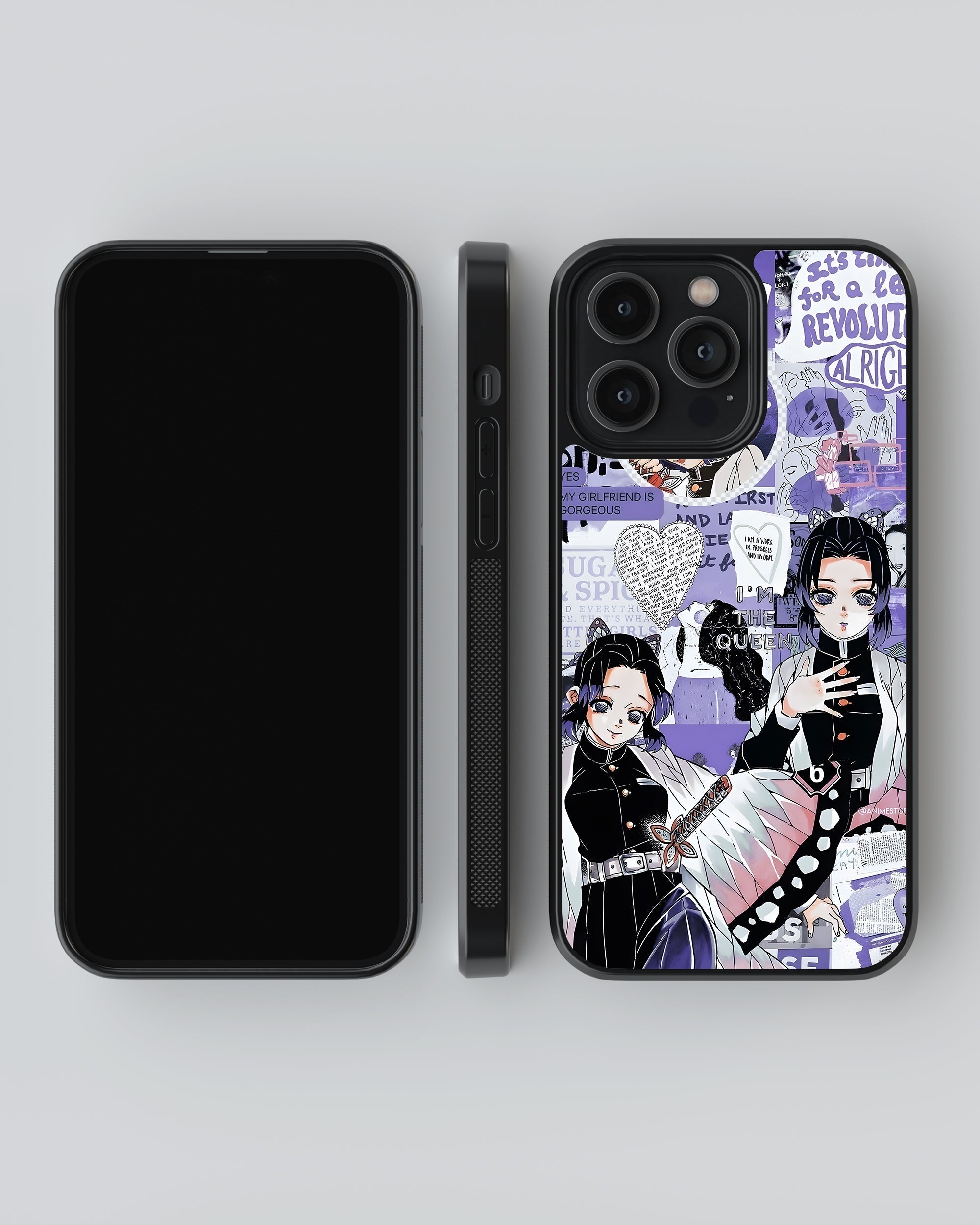 Demon Slayer Mobile Cover (Shinobu) Mobile Case by CoverMeUp - Style 4