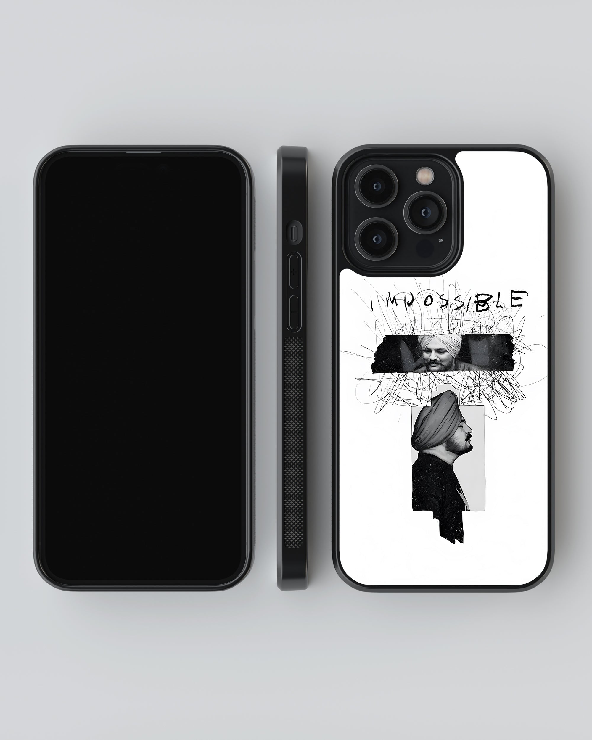 Singers Mobile Cover (Sidhu Moosewala Impossible) Mobile Case by CoverMeUp - Style 4